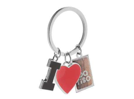 Schlüsselanhänger I Love bedrucken