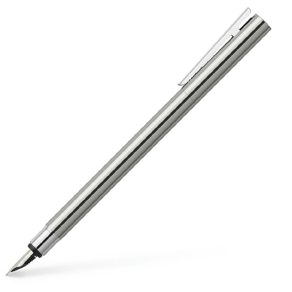 Product image Neo Slim Metall glaenzend Fuellfederhalter Werbeartikel