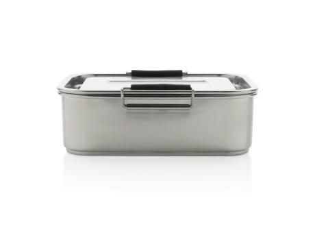 Auslaufsichere Lunchbox aus RCS recyceltem Stainless Steel Werbeartikel