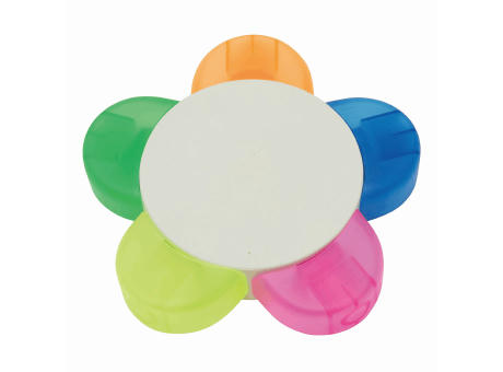 Product image FLOWER - Blumenförmiger Textmarker Werbeartikel