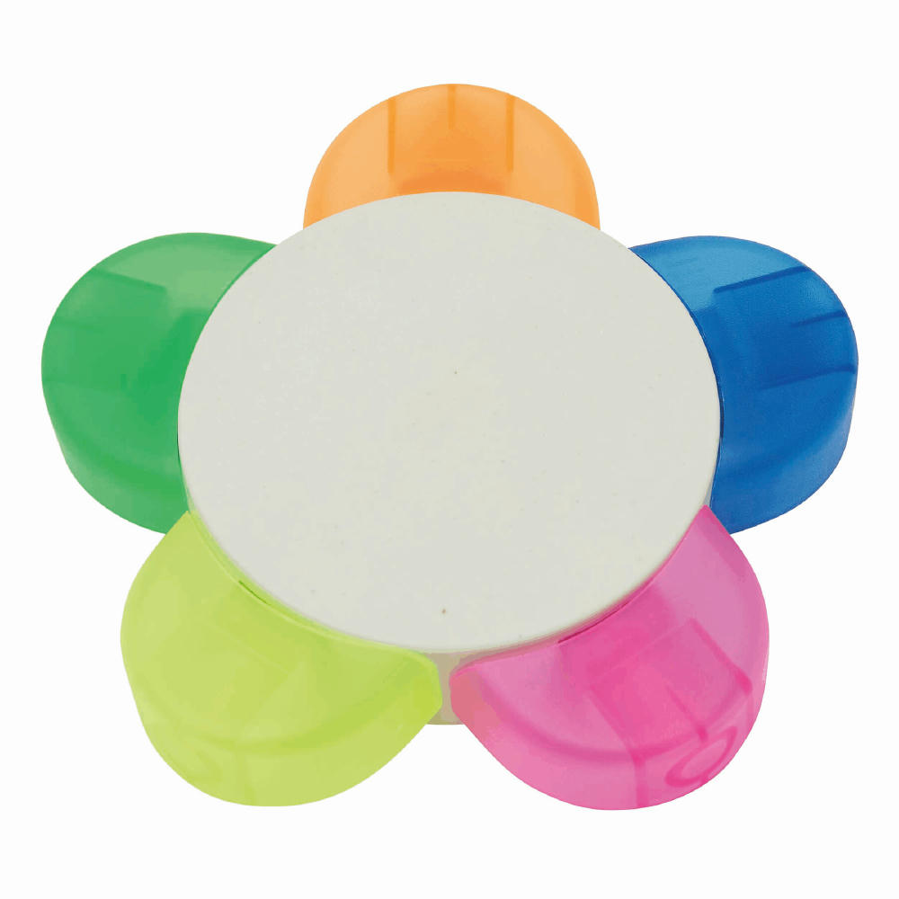 Product image FLOWER - Blumenförmiger Textmarker Werbeartikel