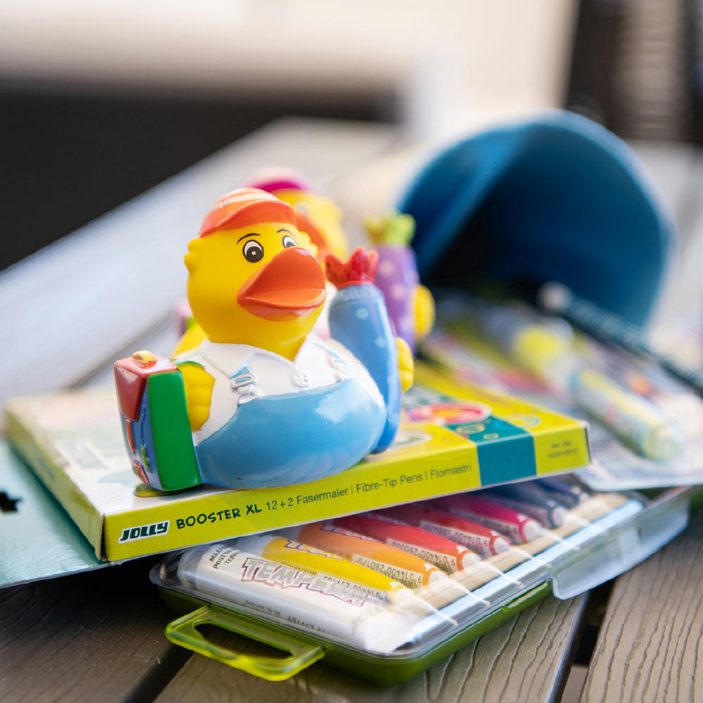 Quietsche-Ente Erstklässler-/in Werbeartikel