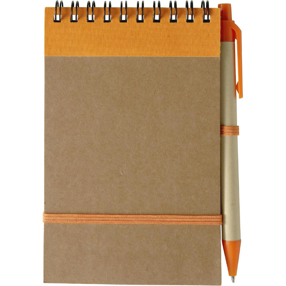 Product image Notizbuch aus recyceltem Karton Emory Werbeartikel