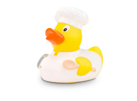 Product image Werbeente Bruno Bratpfanne Weiß Werbeartikel