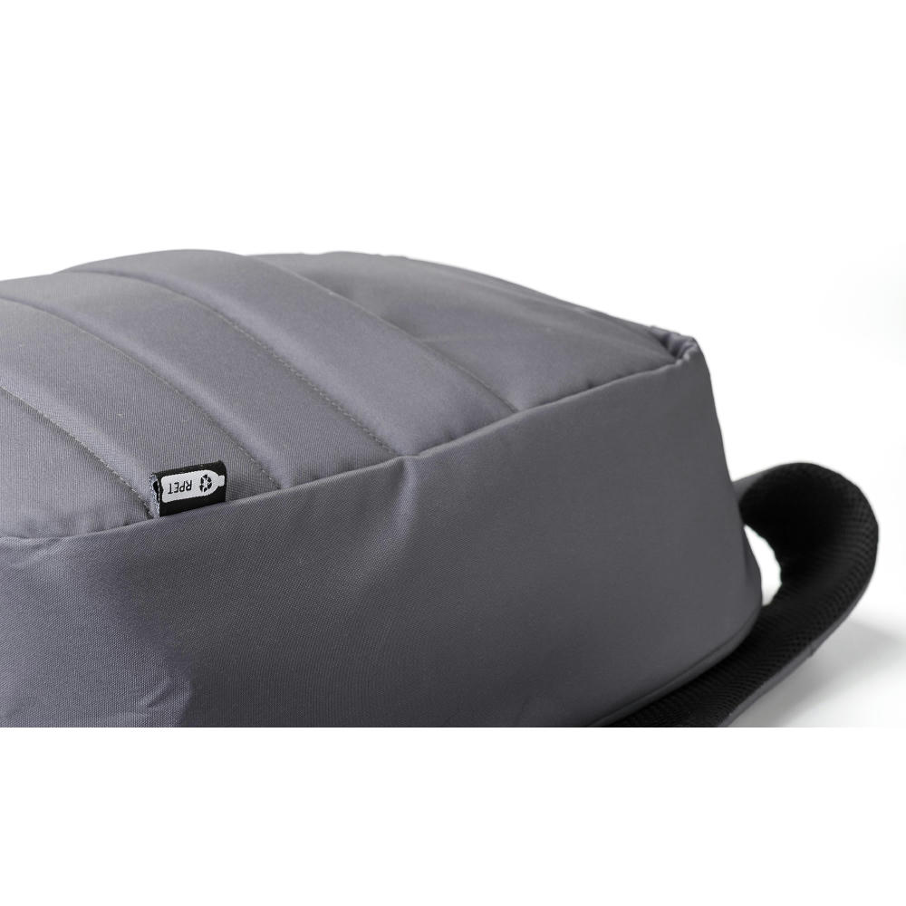 rPET-Polyester (300D) Anti-Diebstahl-Laptop-Rucksack Calliope Werbeartikel