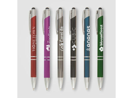 Crosby Shiny Kugelschreiber - m/Stylus bedrucken