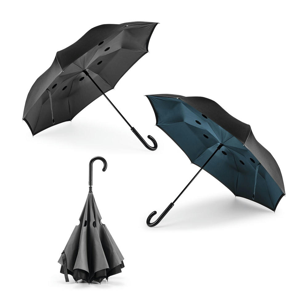 Product image ANGELA. Wendeschirm aus 190T Pongee Werbeartikel