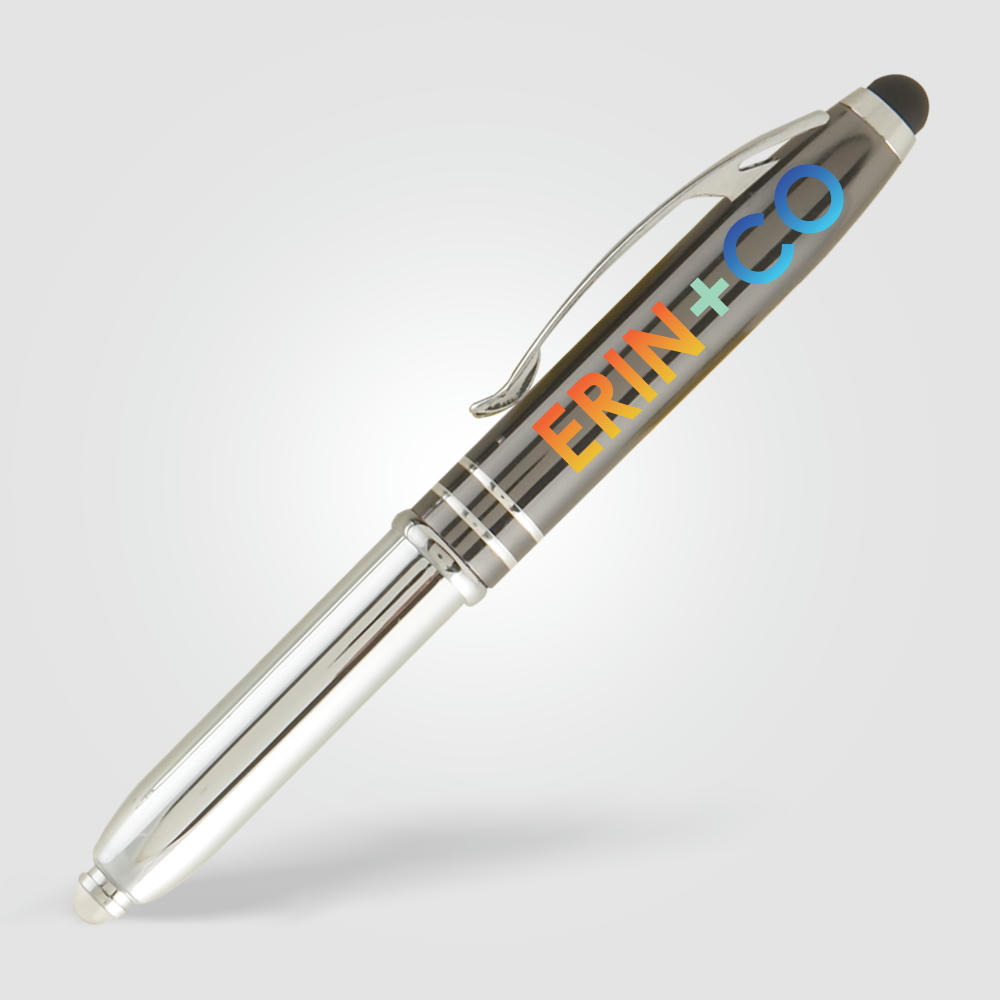 Brando Shiny Kugelschreiber - m/Stylus Werbeartikel