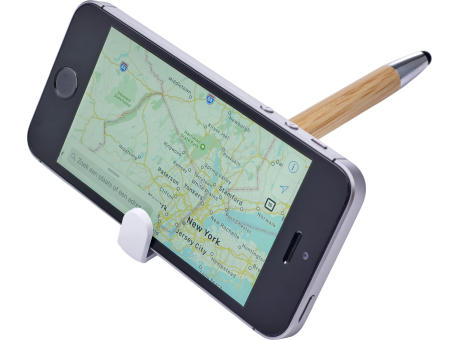 Bambus Kugelschreiber mit Touchfunktion Colette bedrucken