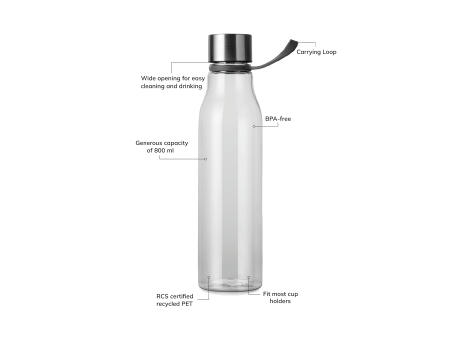 VINGA Lean 800ml RCS RPET Wasserflasche Werbeartikel