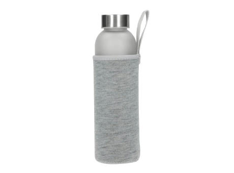 Product image Glasflasche mit Hülle "Iced" 0,45 l bedrucken