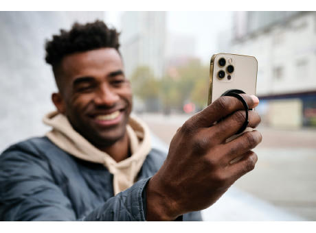 Terra Magnetic magnetischer Handyhalter mit Ring Werbeartikel