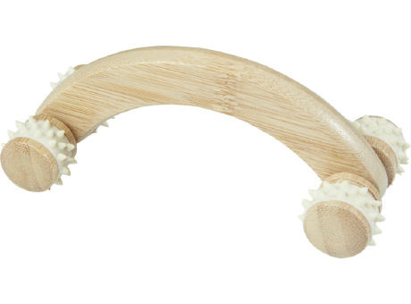 Volu Massagegerät aus Bambus bedrucken