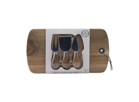Cheese Platter Set 4-pcs Werbeartikel