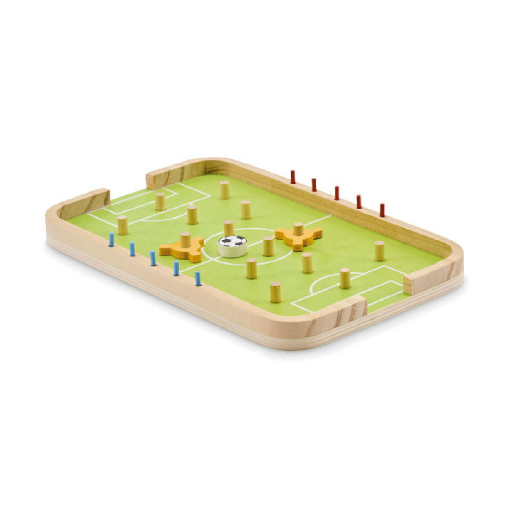 Product image Fußballspiel aus Holz Werbeartikel