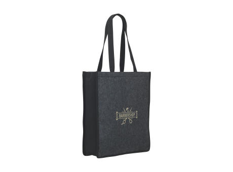 Vibe Shopper GRS RPET Felt Einkaufstasche bedrucken