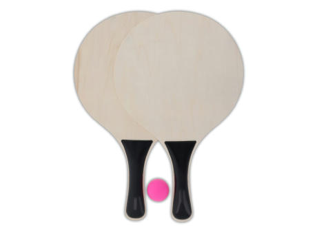 MDF Beach Tennis mit Spielen auf den Oberflächen Werbeartikel