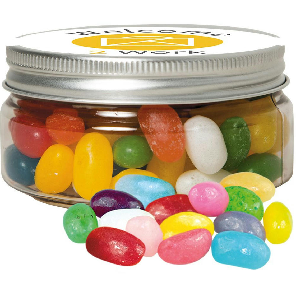 Product image Jelly Beans sauer-Mix, ca. 80g, Sweet Dose Mini Werbeartikel