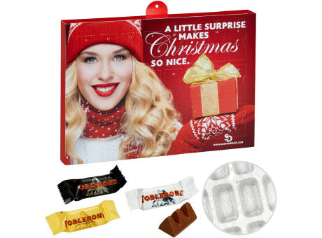 Product image Premium Präsent-Adventskalender mit Toblerone-Mix Werbeartikel
