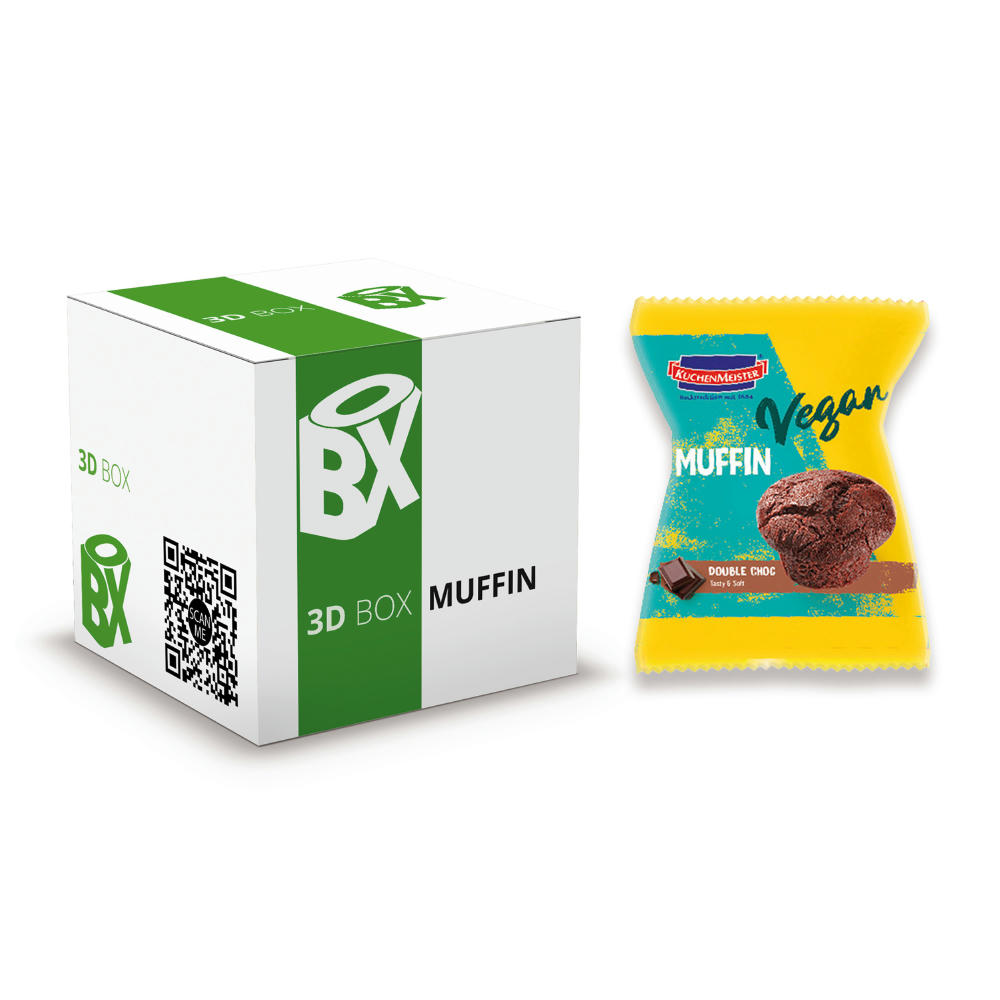 Product image Muffin im Würfel VEGAN Werbeartikel