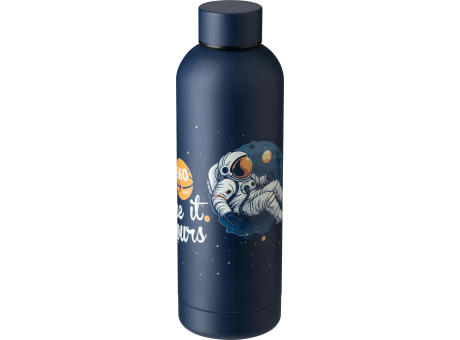 Flasche aus recyceltem Edelstahl (500 ml) Isaiah Werbeartikel