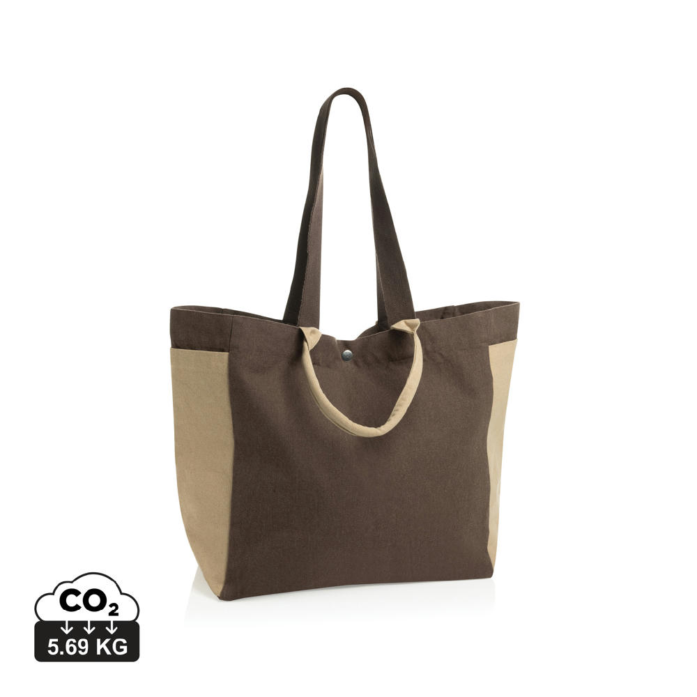 BEAU AWARE™ Allround-Shopper aus rec. Canvas 400gr/m² Werbeartikel