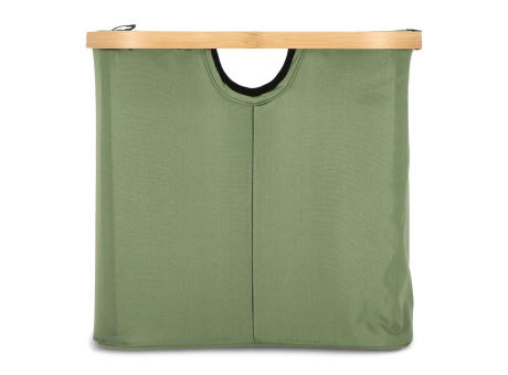 InSideOut faltbarer Korb mit Deckel Sogne 40,5 x 33 x 30cm rPET Werbeartikel