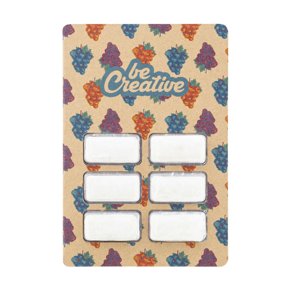 Product image Kaugummi in individueller Verpackung CreaChew Deluxe Eco Werbeartikel