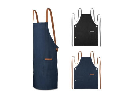 Product image CARDAMOM. Schürze aus Baumwolle (80 % recycelt) und Polyester (20 % recycelt) (220 g/m²) Werbeartikel