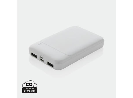5.000mAh Powerbank aus RCS recyceltem Kunststoff bedrucken