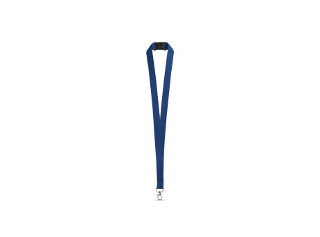LEEDS. Lanyard aus Polyester mit Sicherheitsverschluss Werbeartikel
