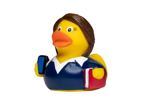 Quietsche-Ente Businesswoman Werbeartikel