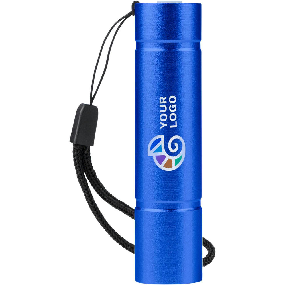 Taschenlampe aus recyceltem Aluminium COB Sami Werbeartikel