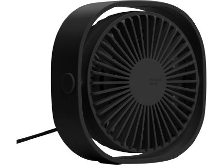 BREEZE Tischventilator mit USB- Anschluss Werbeartikel