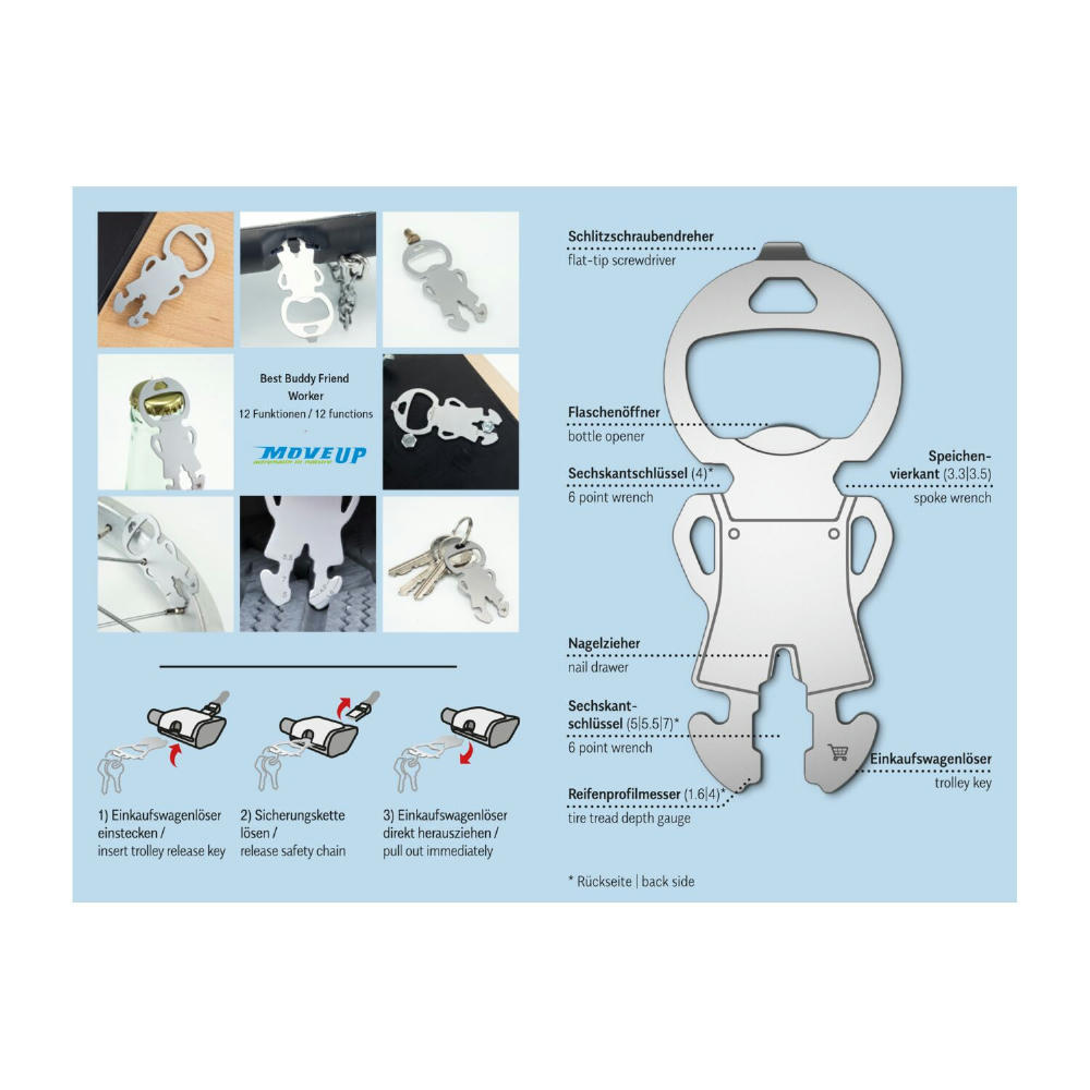 ROMINOX® Best Buddy Friend // Worker Werbeartikel