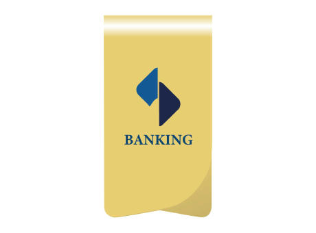 ROMINOX® Mehrweg-Büroklammer Prime Clip Gold XL, idealer Mailingartikel für Dokumente, bis zu 25 Seitem Klemmkraft Werbeartikel