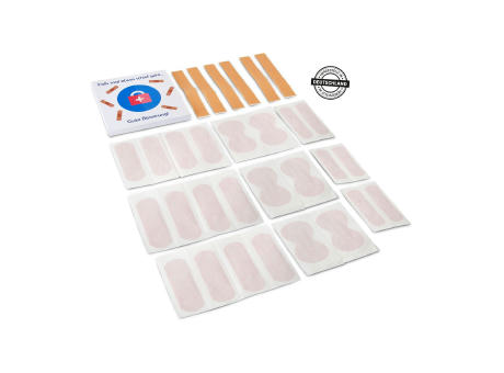 Pflaster-Set Leina XXL, 30-teilig - DIN 13157 oder DIN 13169 Werbeartikel