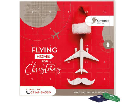 Product image Adventskalender quadratisch Werbeartikel