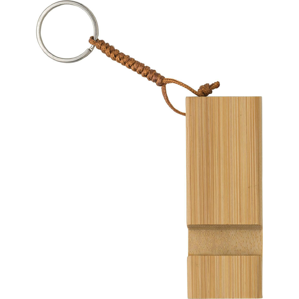 Product image Schlüsselanhänger aus Bambus Kian Werbeartikel