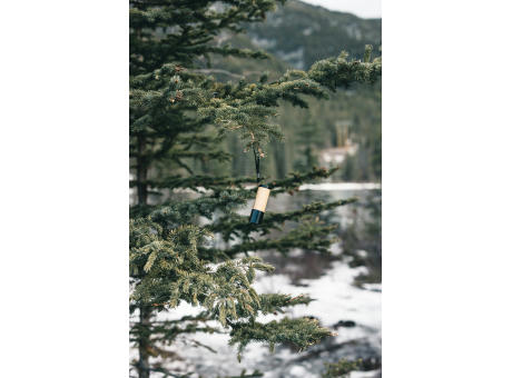 Bambus- und RCS-Recyclingplastiktaschenlampe Werbeartikel