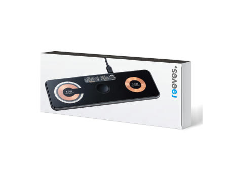 3-in-1 Fast Wireless Charger REEVES-GOLNEY Werbeartikel