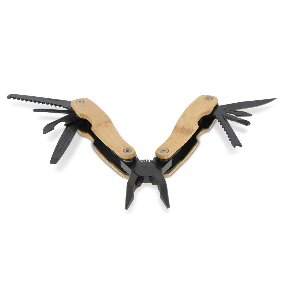 Multi-Tool-Bambus 8 Funktionen Werbeartikel