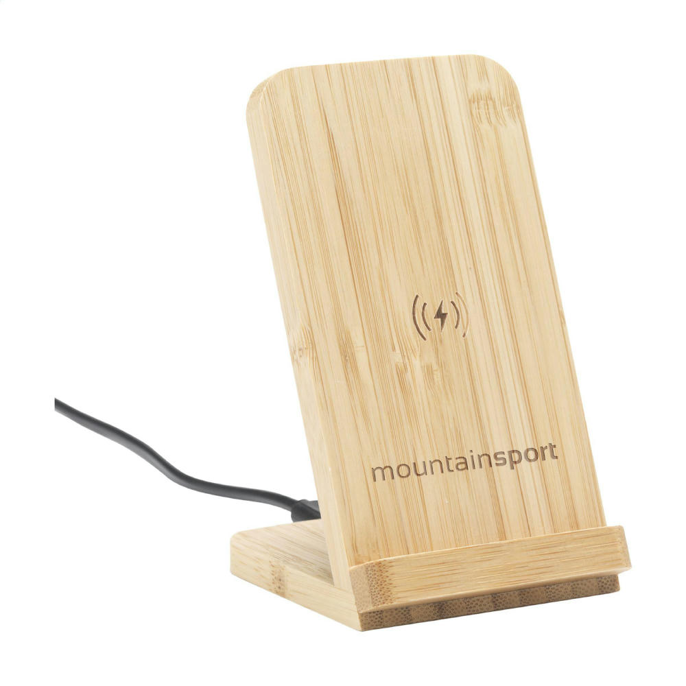 Product image Baloo Wireless Charger Stand 15W Ladeständer Werbeartikel