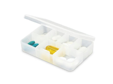 JIMMY. Tablettenbox mit 7 Fächern bedrucken