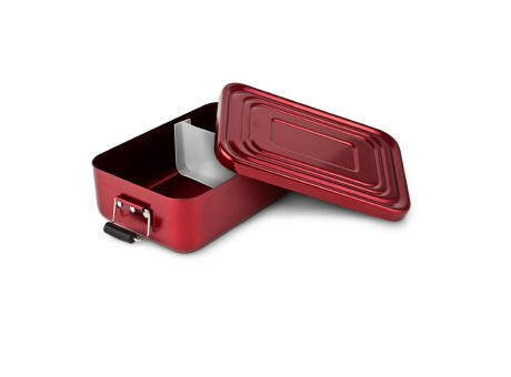 ROMINOX® Lunchbox // Quadra Rot Werbeartikel