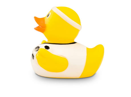 Werbeente Fritz Freistoß - Trikot Weiß Werbeartikel