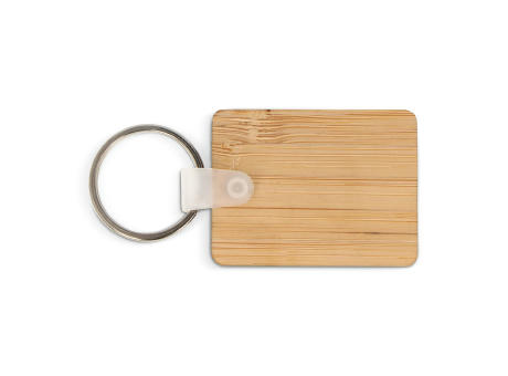 Product image Schlüsselanhänger Bamboo rechteckig bedrucken