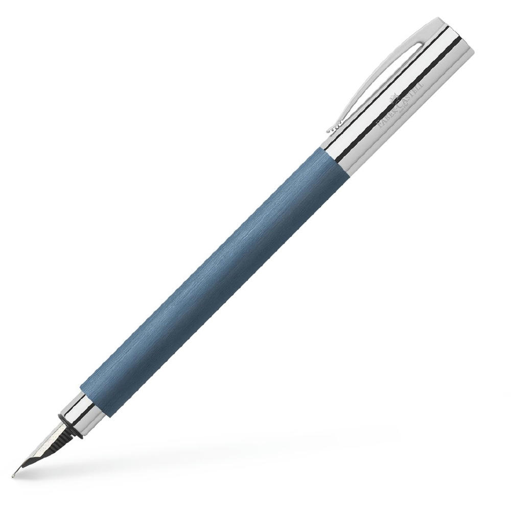 Product image Ambition Edelharz Blau Fuellfederhalter Werbeartikel