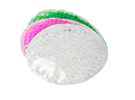 Kühl-/Wärmekissen "Bead" rund Werbeartikel