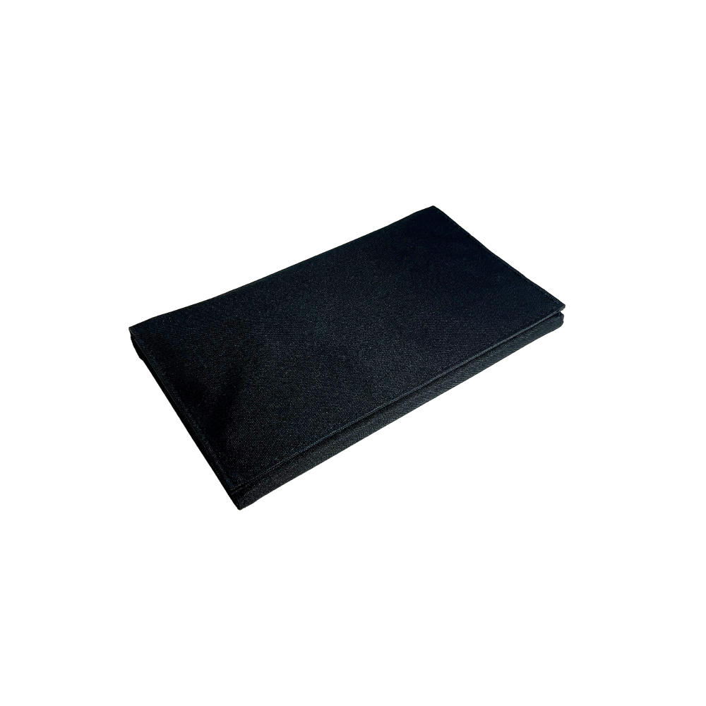 Faltbare Outdoor Solarmatte SM02 mit 3 Solarpanels und 21W Schwarz Werbeartikel
